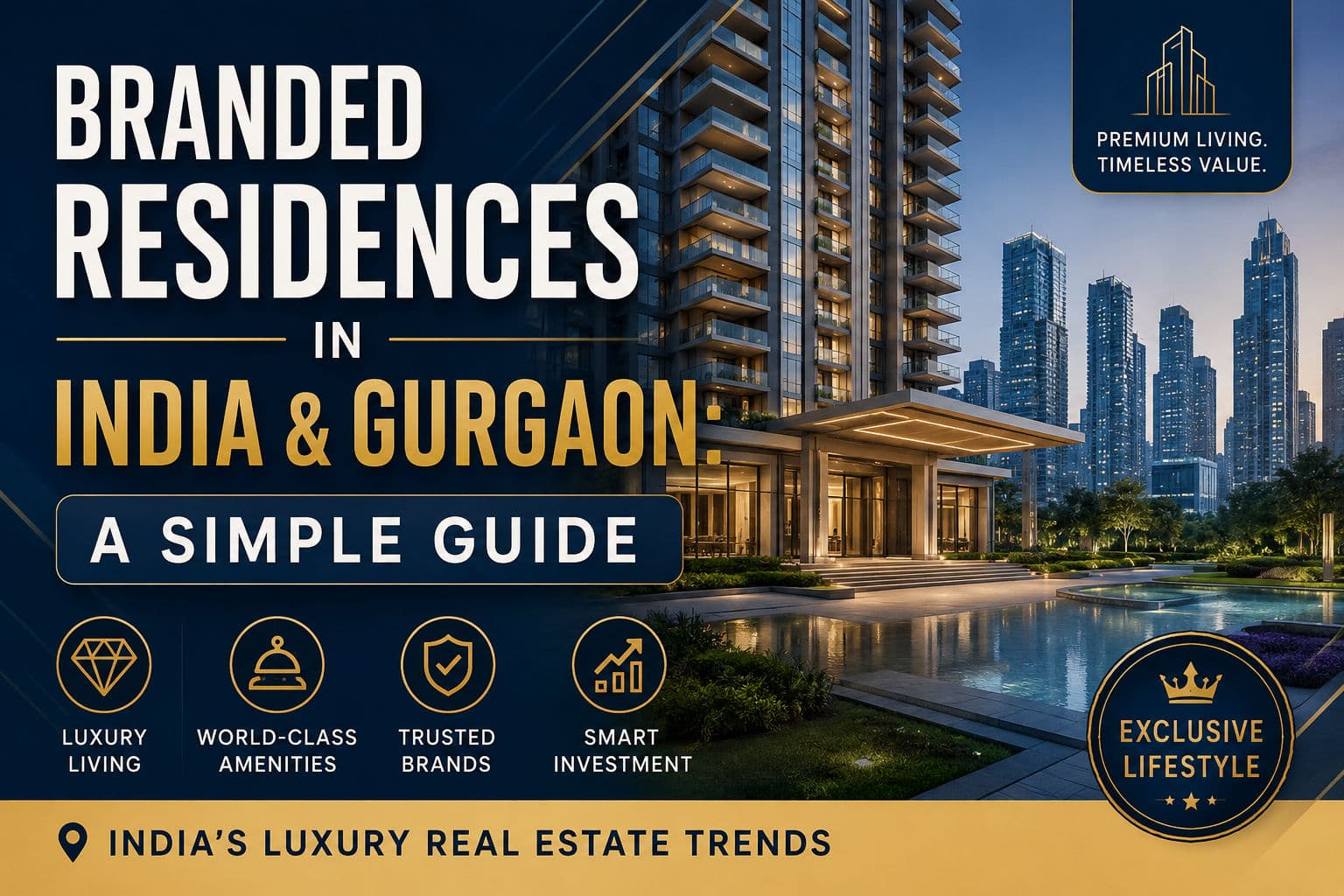 Branded Residences in India and Gurgaon: A Simple Guide