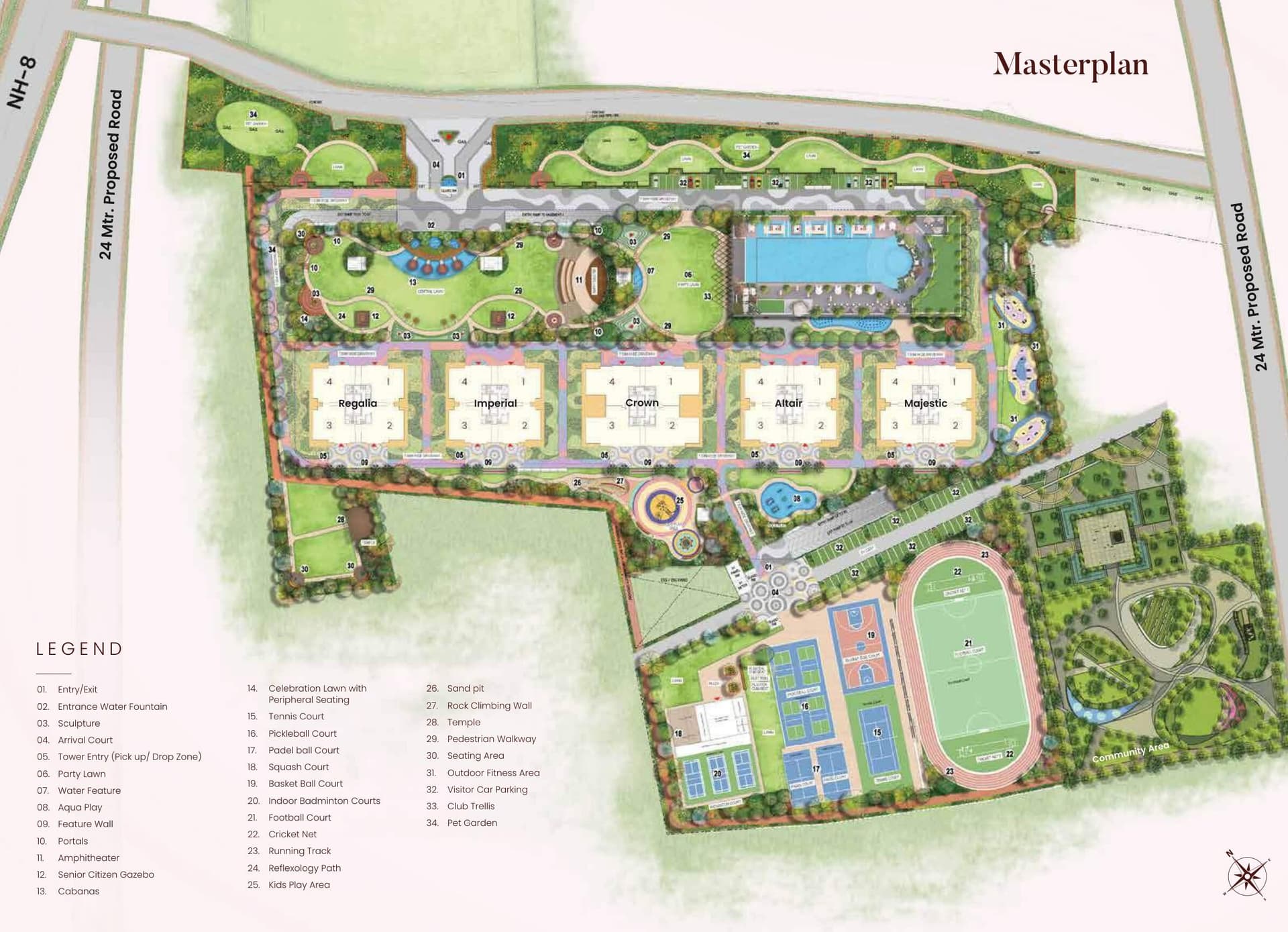 Master Plan - Suncity Monarch