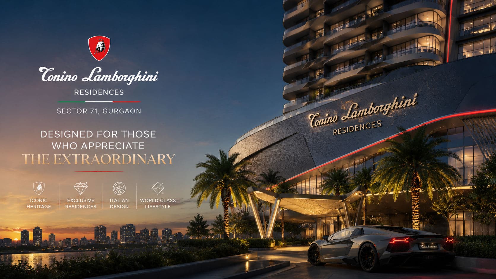 Tonino Lamborghini Residences, Sector 71 Gurgaon