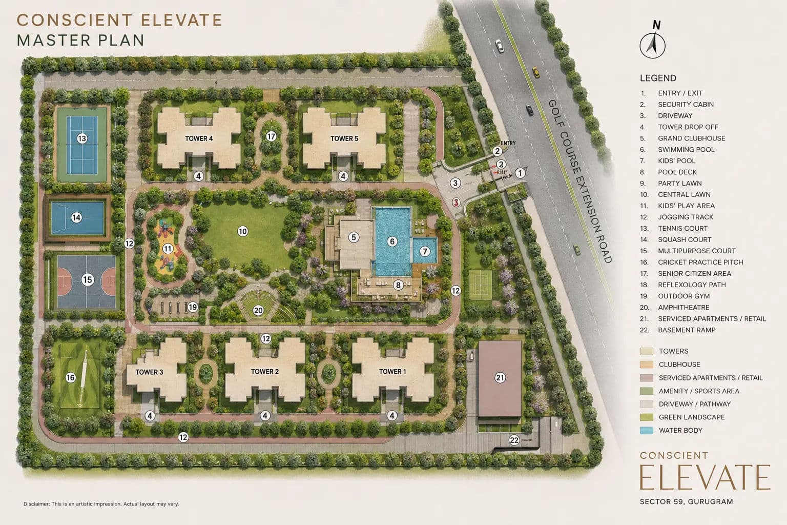 Master Plan - Conscient Elevate