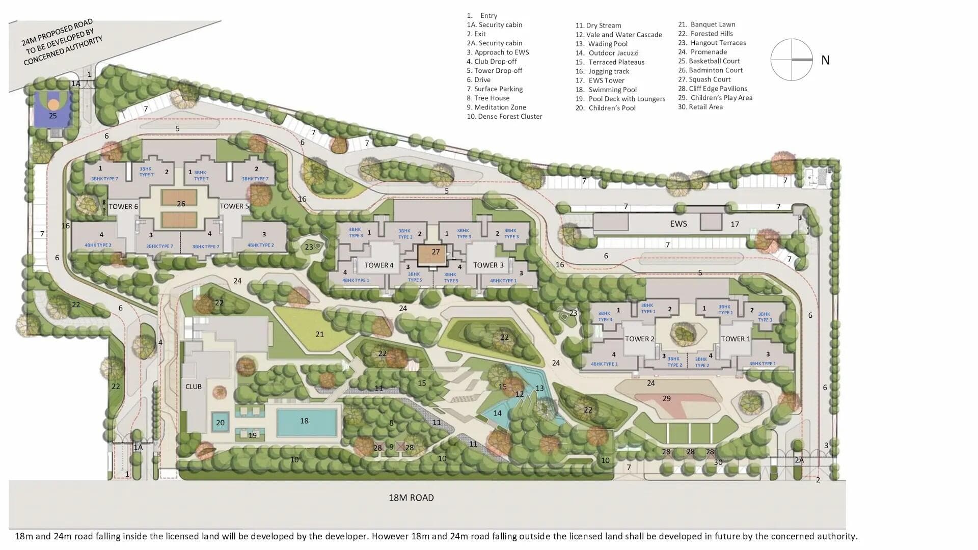 Master Plan - Godrej Aristocrat