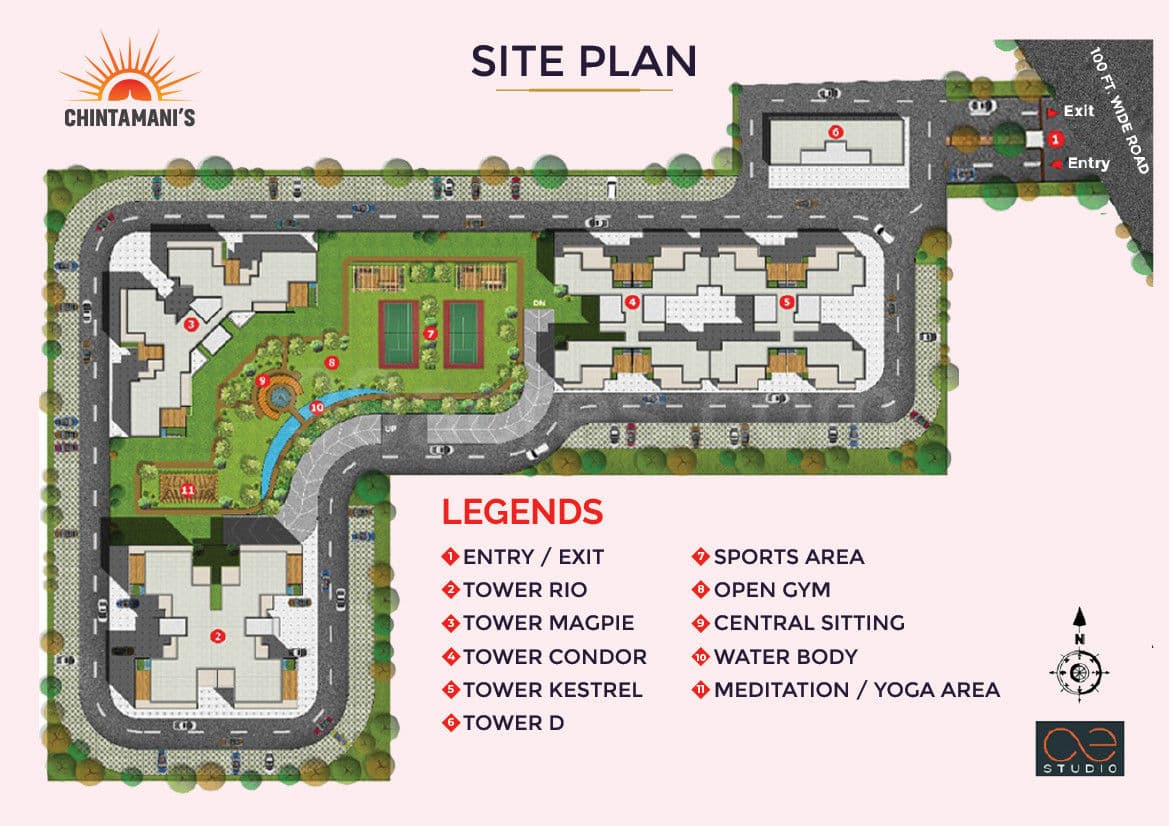 Master Plan - Oxirich Chintamani Sector 103 Gurgaon