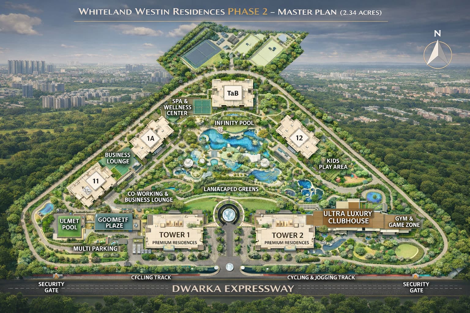 Master Plan - Whiteland Westin Residences
